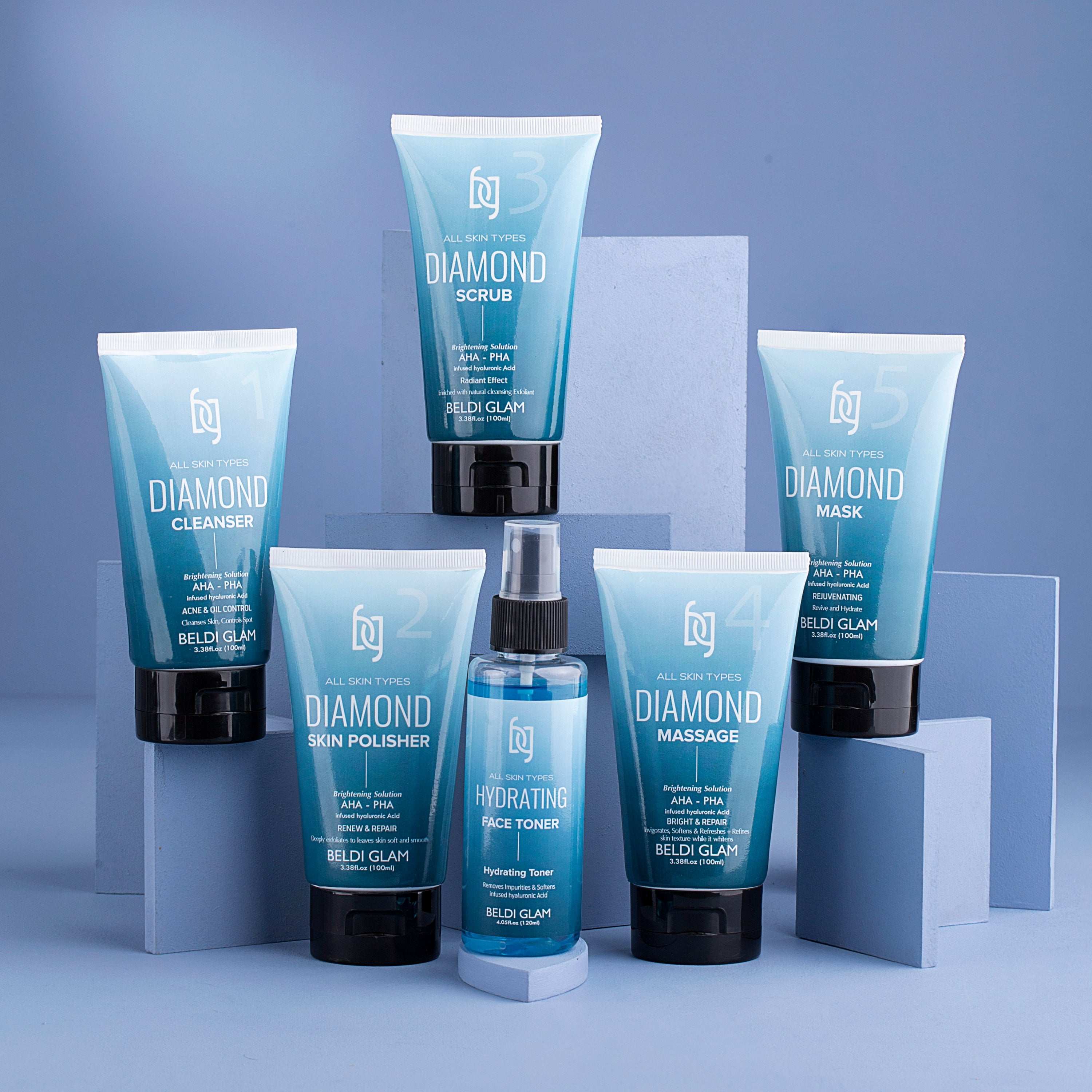 Diamond Brightening Facial Set
