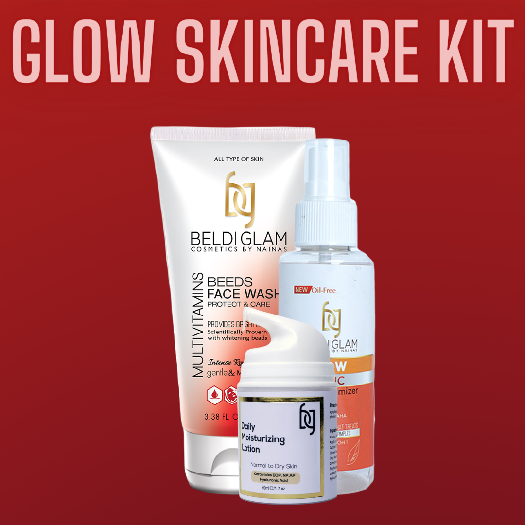 glow skincare kit